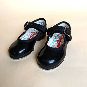 Capezio Velcro Strap Toddler Tap Shoes